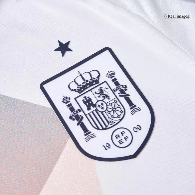 Hiszpania Wyjazdowa Koszulka Piłkarska 2025 Damska Euro Top Soccer Jerseys Store