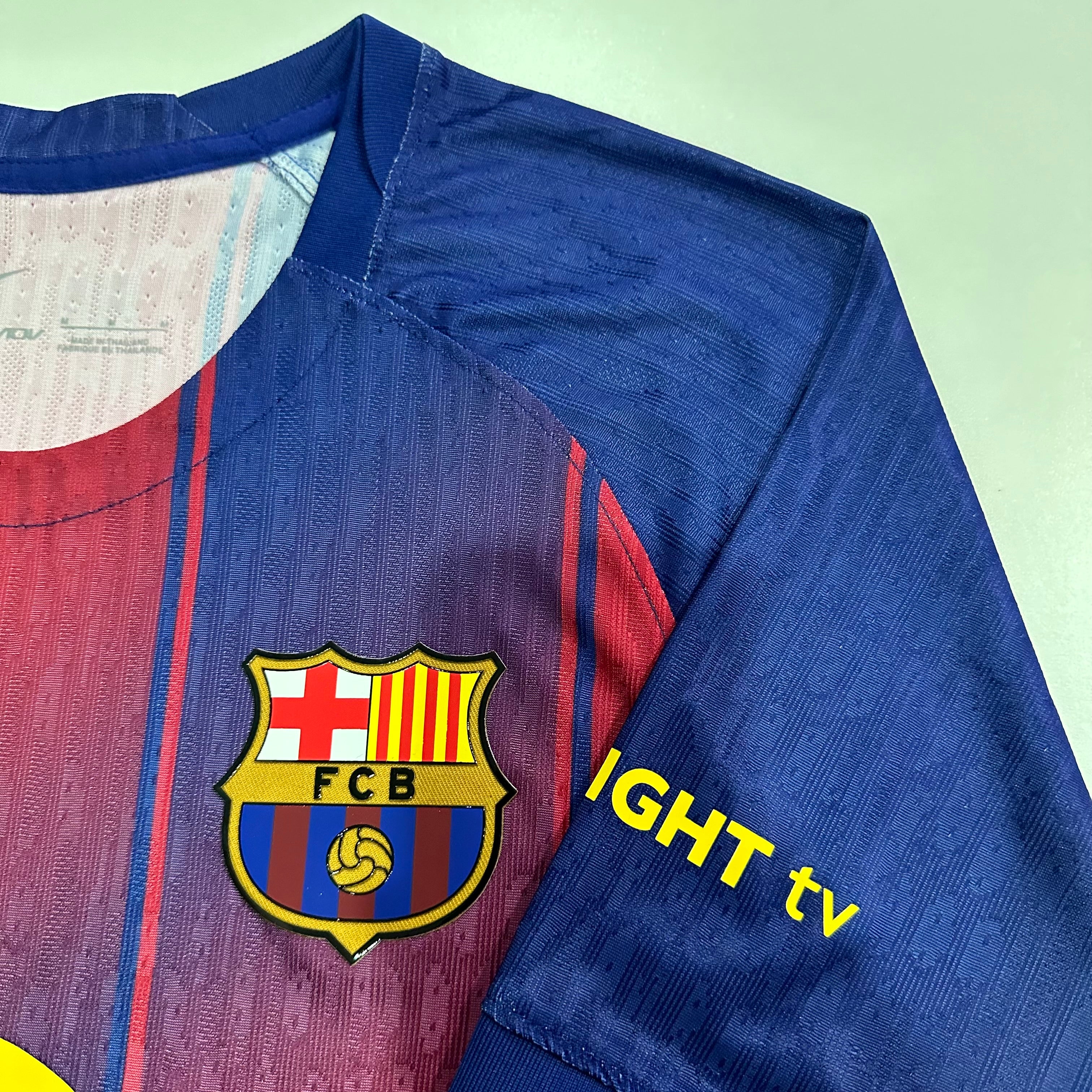Wersja gracza Barcelona LAMINE YAMAL Koszulka piłkarska domowa 2025/26 Pro Koszulki Pilkar Skie