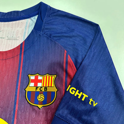 Wersja gracza Barcelona LAMINE YAMAL Koszulka piłkarska domowa 2025/26 Pro Koszulki Pilkar Skie