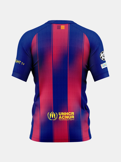 Damska koszulka piłkarska Barcelona 2025/26 Home - UCL Pro Koszulki Pilkar Skie