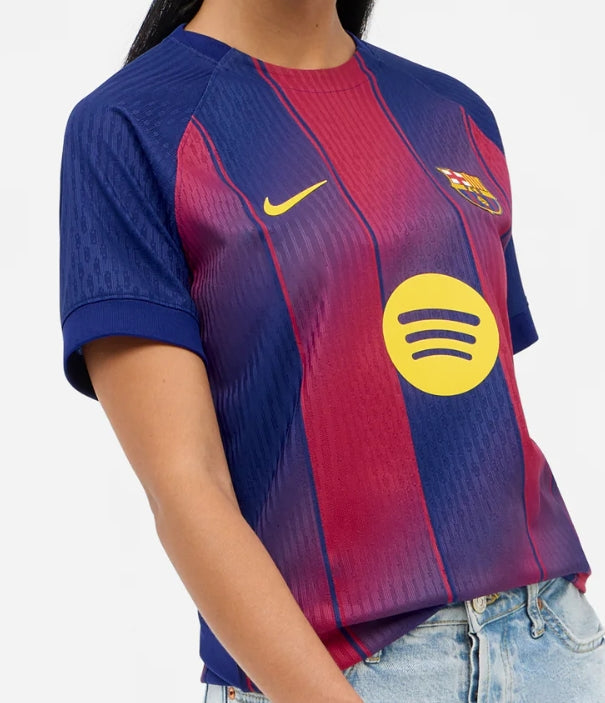 Damska koszulka piłkarska Barcelona 2025/26 Home - UCL Pro Koszulki Pilkar Skie