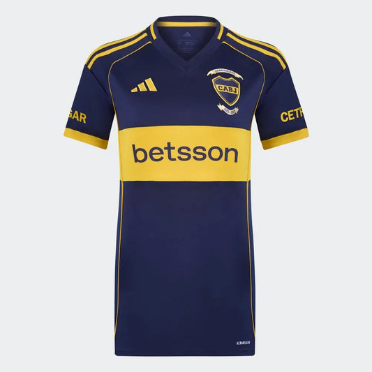 Koszulka piłkarska Boca Juniors Home dla kobiet 2025/26 Pro Koszulki Pilkar Skie
