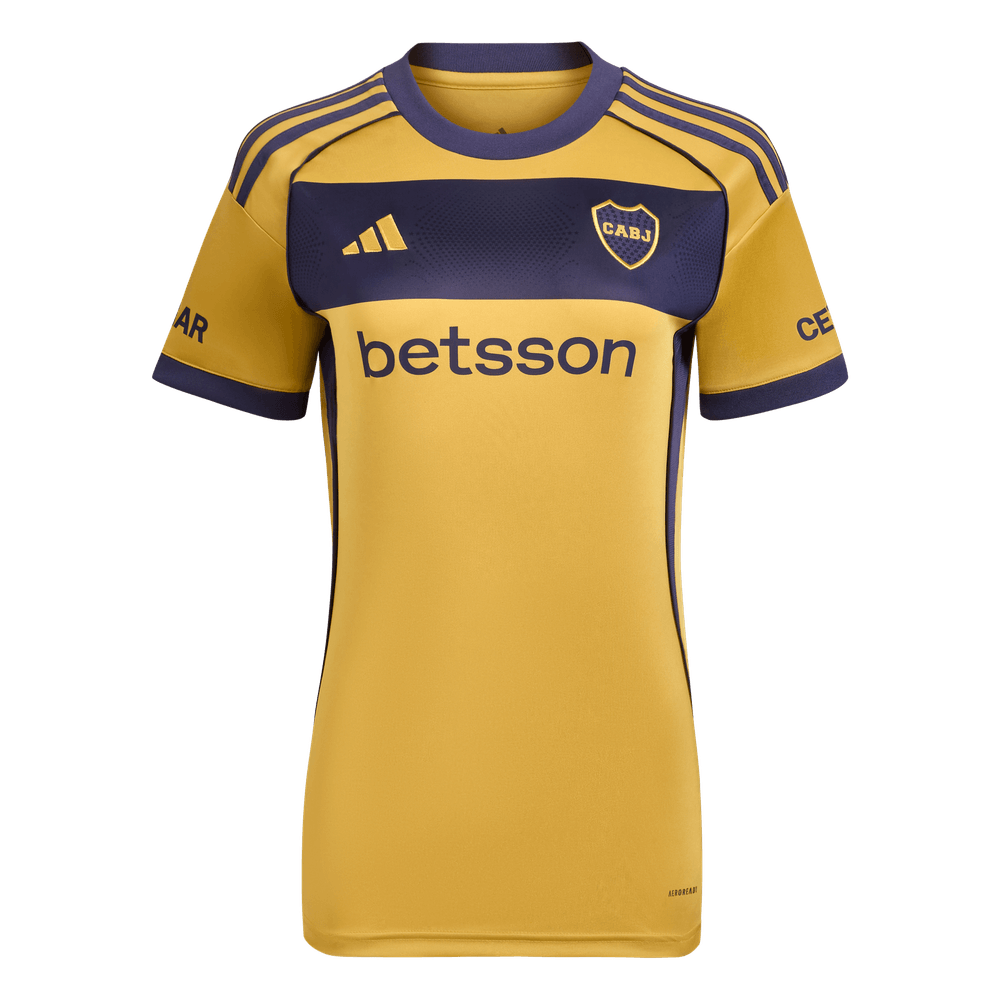 Koszulka piłkarska damska Boca Juniors Alternate 2025/26 Pro Koszulki Pilkar Skie