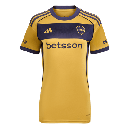 Koszulka piłkarska damska Boca Juniors Alternate 2025/26 Pro Koszulki Pilkar Skie