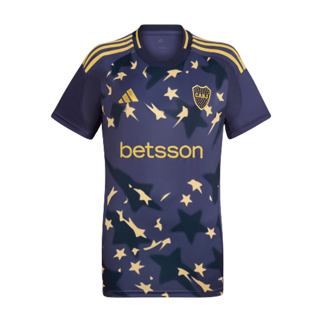 Koszulka damska Boca Juniors Third Away Soccer 2025/26 Pro Koszulki Pilkar Skie