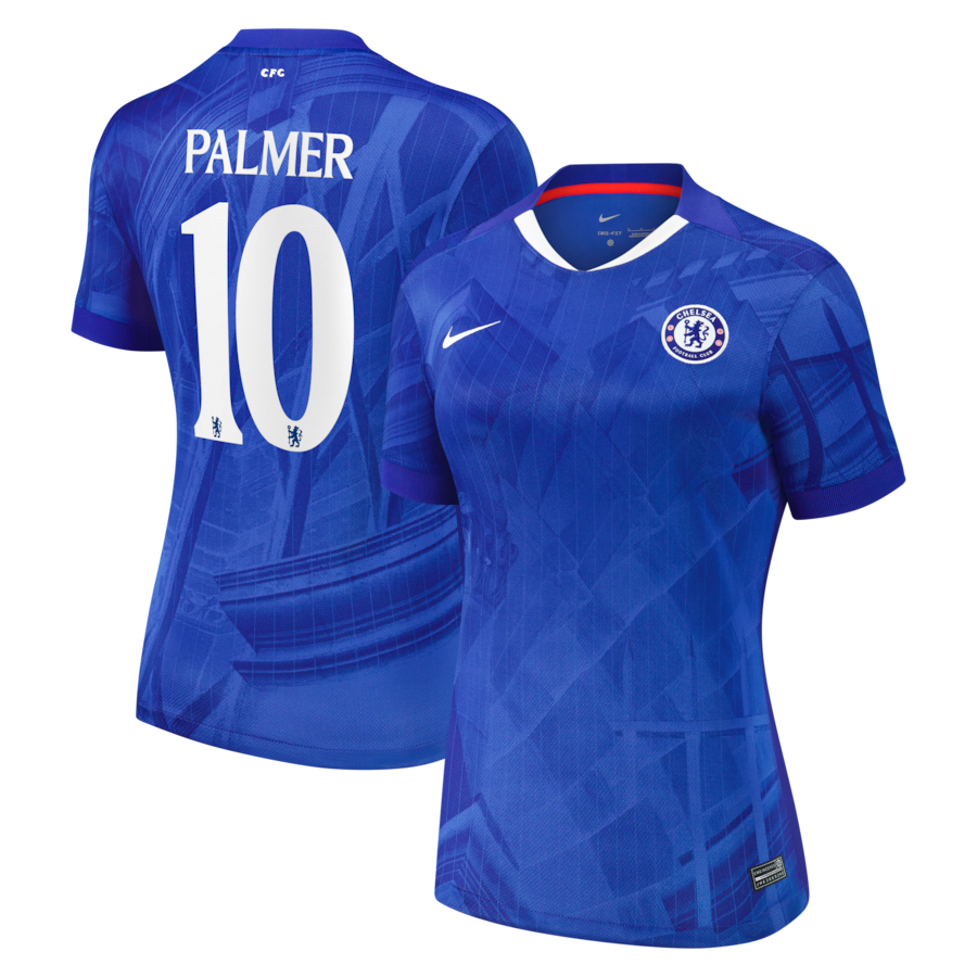 Koszulka piłkarska domowa Chelsea PALMER #10 dla kobiet 2025/26 Pro Koszulki Pilkar Skie