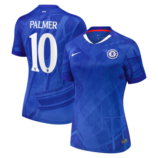 Koszulka piłkarska domowa Chelsea PALMER #10 dla kobiet 2025/26 Pro Koszulki Pilkar Skie