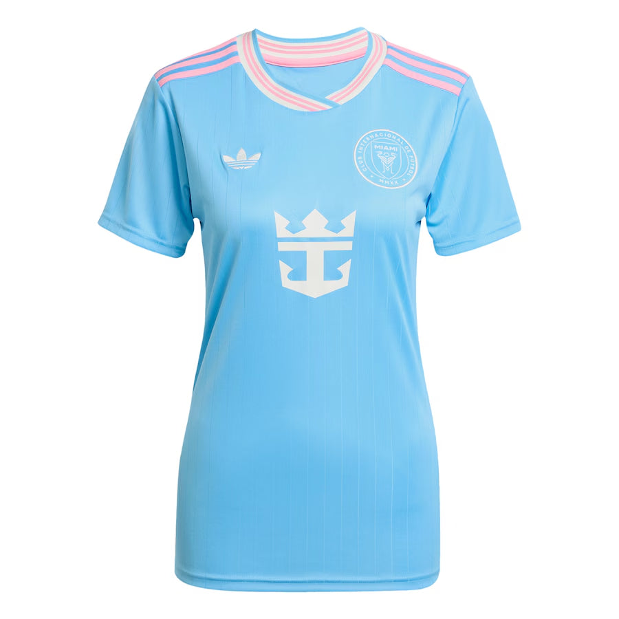 Koszulka damska Inter Miami CF Third Away Soccer 2025 Pro Koszulki Pilkar Skie