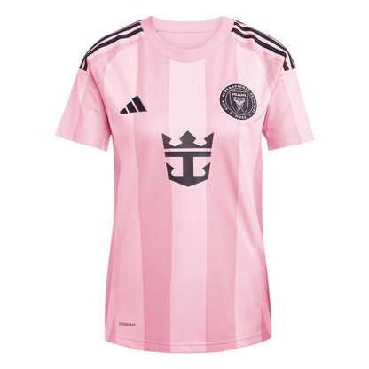 Koszulka piłkarska domowa damska Messi #10 Inter Miami CF 2025 Pro Koszulki Pilkar Skie