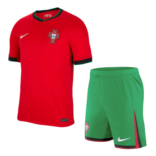 [Super jakość] Męska koszulka domowa Portugalii (koszulka + spodenki) Zestaw Euro 2024 Pro Koszulki Pilkar Skie