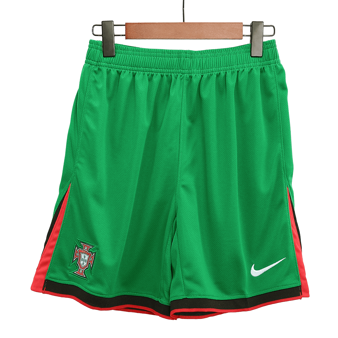 Portugal Domowe spodenki piłkarskie Euro 2024 Pro Koszulki Pilkar Skie