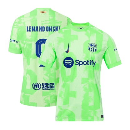 Player Version LEWANDOWSKI #9 Barcelona Third Away  Soccer Jersey 2024/25 - UCL Top Soccer Jerseys Store