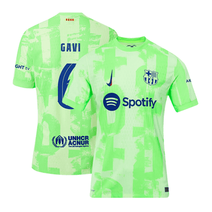 Player Version GAVI #6 Barcelona Third Away  Soccer Jersey 2024/25 - UCL Top Soccer Jerseys Store