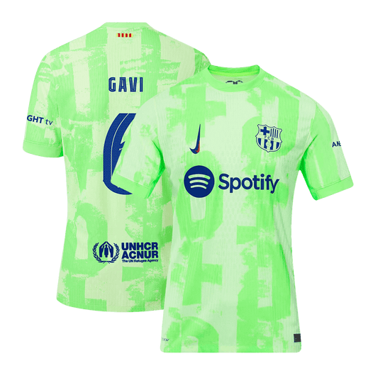 Player Version GAVI #6 Barcelona Third Away  Soccer Jersey 2024/25 - UCL Top Soccer Jerseys Store