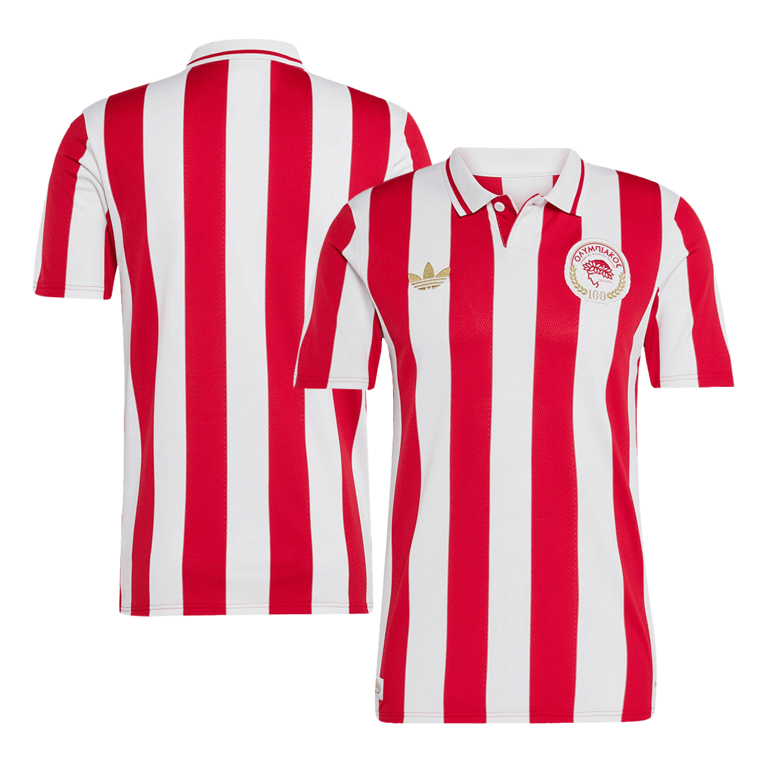 Koszulka piłkarska Olympiakosu 2024/25 - 100. rocznica Top Soccer Jerseys Store