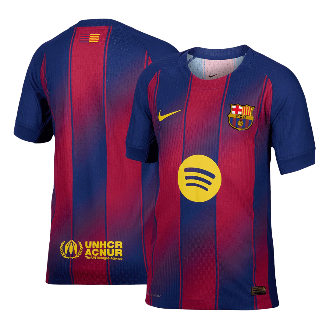 Wersja Gracza Koszulka piłkarska Barcelona Home 2025/26 - Slim Fit Pro Koszulki Pilkar Skie
