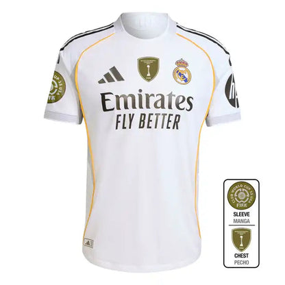 Wersja gracza Real Madrid 2025/26 Koszulka piłkarska domowa Pro Koszulki Pilkar Skie