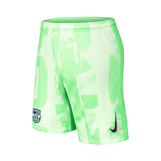 Barcelona Third Away Soccer Shorts 2024/25 Top Soccer Jerseys Store