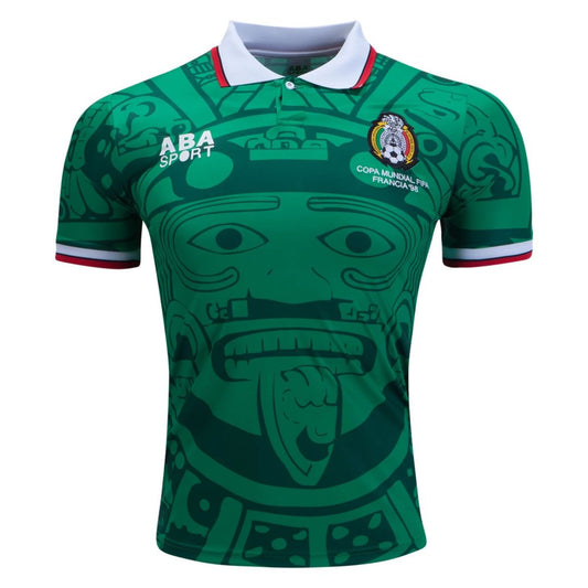 Mexico Home Retro Soccer Jersey 1998 Top Soccer Jerseys Store