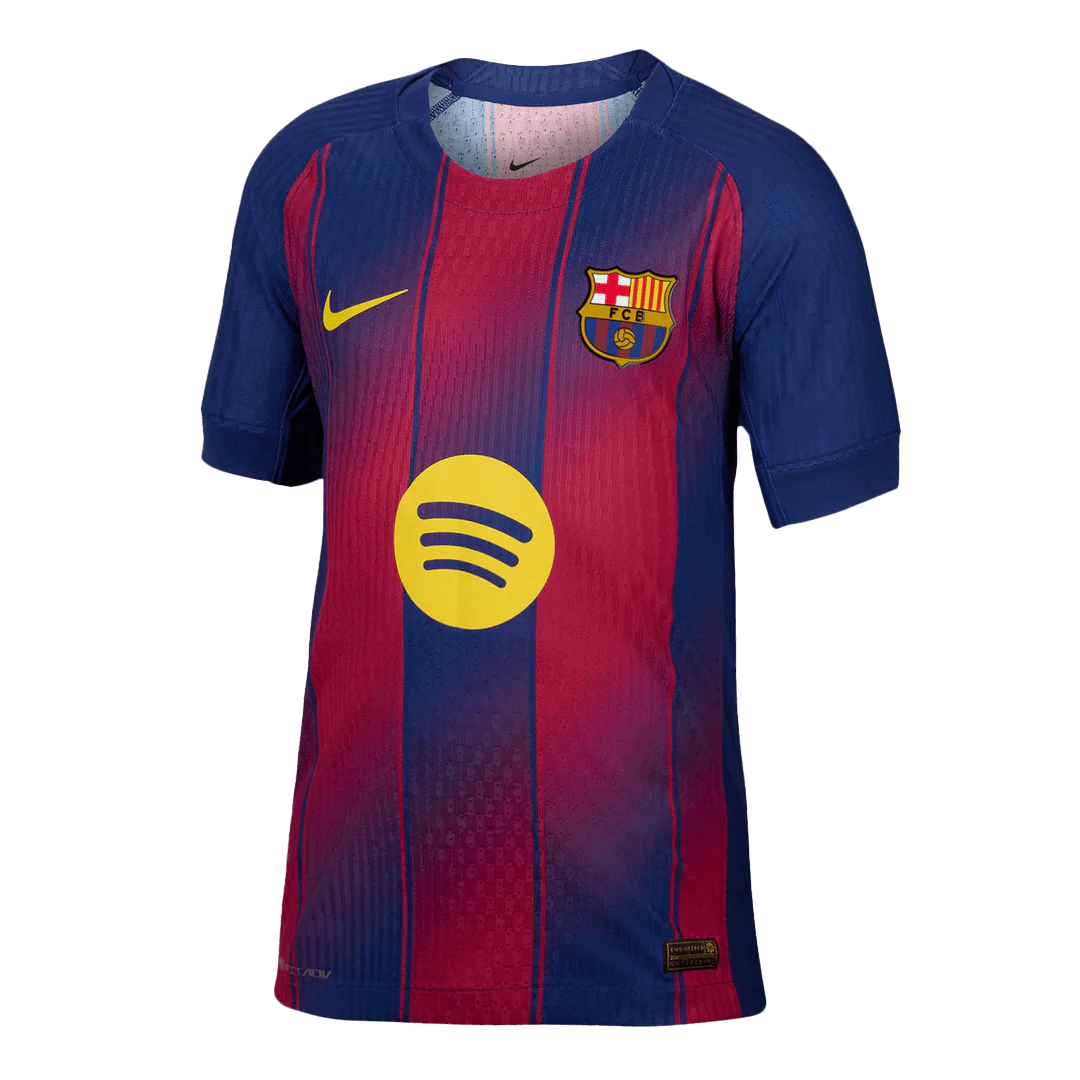 Wersja Gracza Koszulka piłkarska Barcelona Home 2025/26 - Slim Fit Pro Koszulki Pilkar Skie