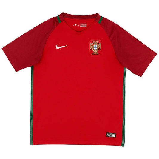 Klasyczna koszulka domowa Portugalii 2016 Pro Koszulki Pilkar Skie