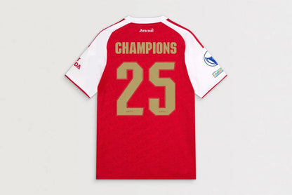 Koszulka domowa Arsenal 2025/26 - Mistrzowie UWCL Top Soccer Jerseys Store
