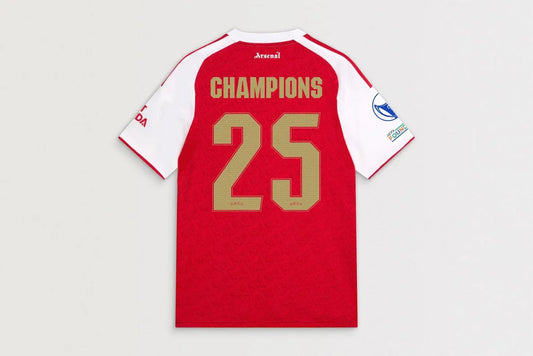 Koszulka domowa Arsenal 2025/26 - Mistrzowie UWCL Top Soccer Jerseys Store
